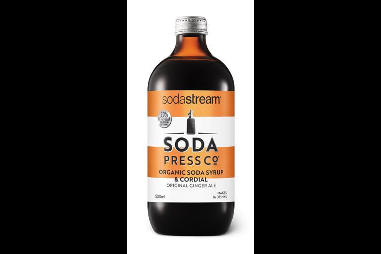 SodaStream unveils healthier syrups range News The Grocer
